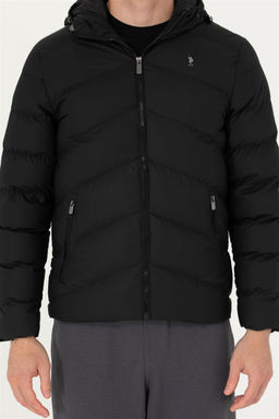 U. S. Polo Assn / Мужская черная кожаная куртка - U.s. polo assn фото 6