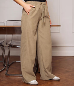 Брюки #ОКТ165005, бежево-серый - Dommod фото 3