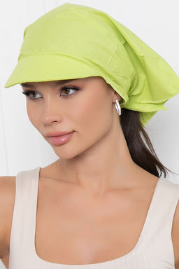 Косынка с козырьком (фисташка) КК63 - Lt collection фото 3
