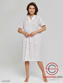 Сорочка женская с принтом