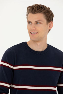 Мужской темно-синий свитер - U.s. polo assn фото 8