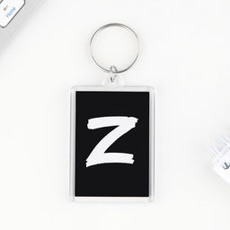 Цена за 2 шт. Брелок для ключей «Z», 5×3 см