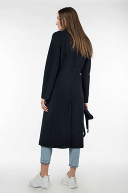 01-09621 Пальто женское демисезонное (пояс) - El podio фото 7