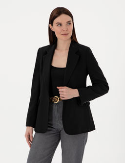 Siyah Slim Fit Ceket