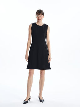 Bisiklet Yaka Elbise