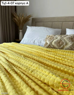 Плед 200х220 евро в кубик