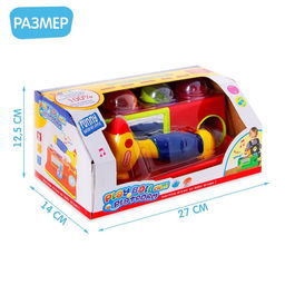 Развивающая игрушка Стучалка, звуковые эффекты, работает от батареек, МИКС - Simaland фото 2