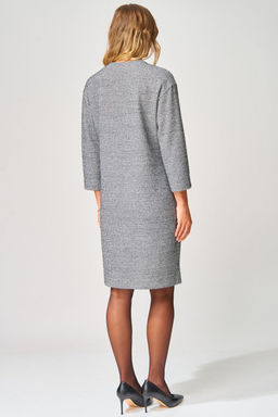 Платье LAIKONY 183 черно-белый  фото 3