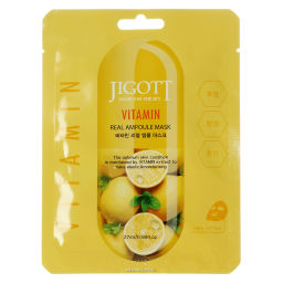 Ампульная маска с витаминами Ampoule Mask Jigott, Корея, 27 мл Акция