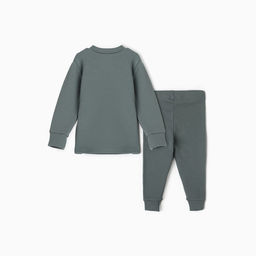 Комплект детский термо (джемпер, брюки) MINAKU, цвет хаки, рост 80-86 см