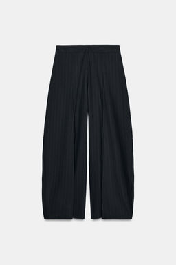 PINSTRIPE DARTED TROUSERS ZW COLLECTION - Zara фото 6