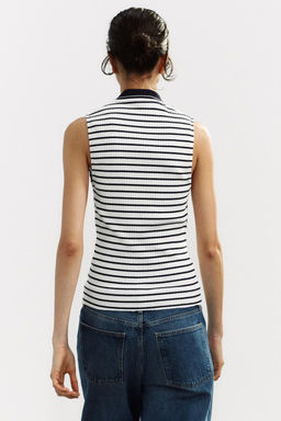 RIBBED POLO SHIRT - Zara фото 13