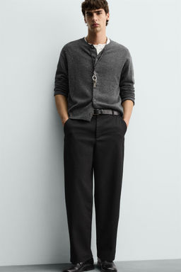 TEXTURED BALLOON FIT TROUSERS - Zara фото 5