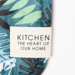 Набор кух. Этель Папоротник: варежка 20х28 см, прихватка 19х19 см, 80% хл, 20% пэ  фото 5