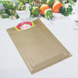 Цена за 3 шт. Салфетка на стол 30*45см "Гармония" золото