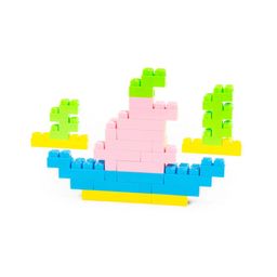 Конструктор Малютка (60 элементов) (в контейнере) - Полесье фото 2