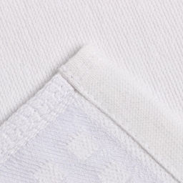 Полотенце махровое LoveLife Square 50х90 см, цвет белый, 100% хлопок, 380 гр/м2  фото 4