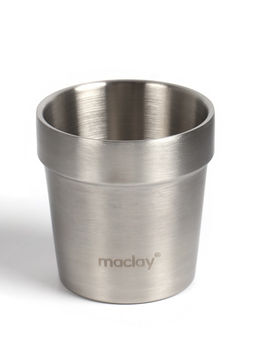 Стакан походный Maclay, 180 мл, нержавеющая сталь, двойное дно фото 8