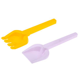 Игрушка Совочек и грабли Ассорти 21х7х2,7см, полипропилен (Россия)