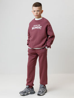 КР 302802/коричневый 1614 к634 джемпер (свитшот) для мал