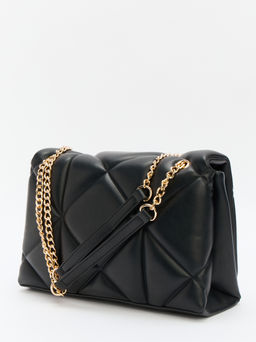 Женская сумка на плечо LOVE MOSCHINO EMBOSSED Q Артикул 4376982, черный фото 3