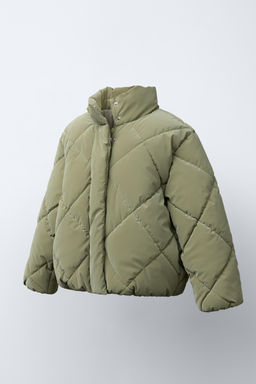 RUBBERISED PUFFER JACKET - Zara фото 10