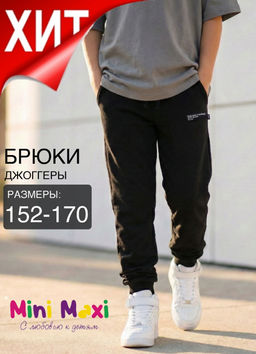 Брюки для мальчика штаны спортивные школьные 22-9819 - Mini maxi фото 30