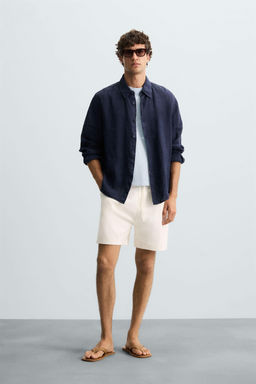 TEXTURE JOGGER BERMUDA SHORTS - Zara фото 20