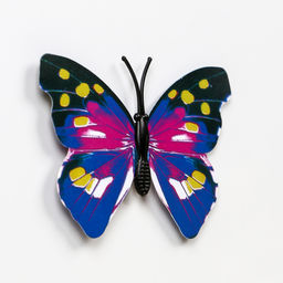 Цена за 100 шт. Магнит Бабочка крылышки перелив 57 см - Simaland фото 4