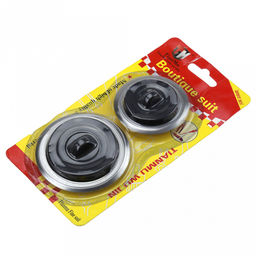 Набор для раковины 4 предмета: пробка-сетка для раковины из нержавеющей стали - 2 штуки: д6см, д7,5см ; пробка резиновая - 2 штуки: д4см, д5см, в блистере (Китай) - Домашняя мода фото 2