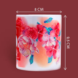 Кружка керамическая с сублимацией 8 марта, 320 мл