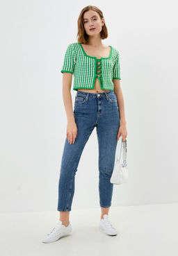 Вязаный кардиган на шнуровке - Incity фото 7