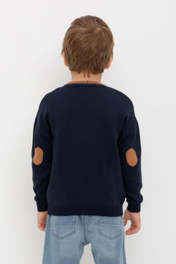 Crockid _ КВ 30154/темно-синий кардиган для мал  фото 3