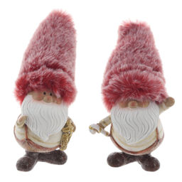 Фигурка декоративная "Дед Мороз", L6 W7 H11 см, 2в.