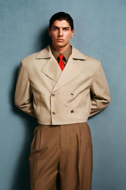 TRENCH CORTO BOXY FIT WILLY CHAVARRIA X ZARA / Arena фото 2