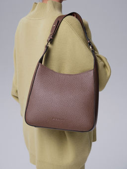 Кожаная сумка Azaro 31027 коричневый какао