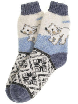 Носки детские "Белый мишка" 6858-1
