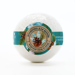 Бомбочка для ванны, 120 г, аромат кедра, Кладовая красоты