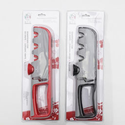 Точилка Hi-tech, 4 в 1, с регулятором угла заточки, серая