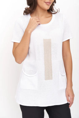 ЗЛАТА Джемпер М 3242/белый