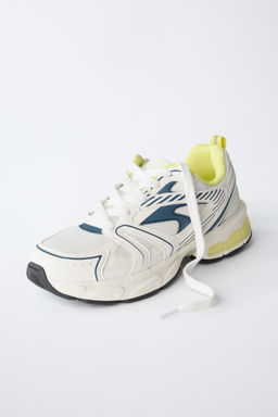 ZAPATILLA DEPORTIVA REJILLA / Blanco - Zara фото 3
