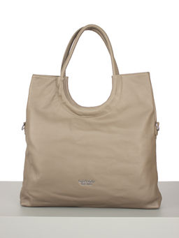 LACCOMA сумка Y1475-темно-бежевый натуральная кожа полиэстр