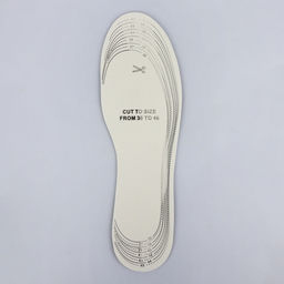 Цена за 2 шт. Стельки для обуви, универсальные, влаговпитывающие, р-р RU до 46 (р-р Пр-ля до 46), 29 см, пара, чёрные - Onlitop фото 4