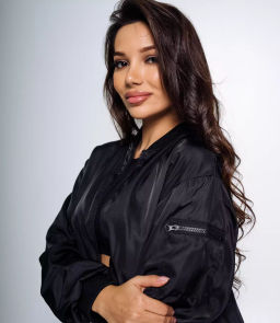 Бомбер #КТ2566, чёрный