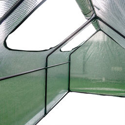 UGH-S32 L270 GREEN/GREEN Парник уличный, 270x90x90см. Металлическая труба в ПВХ, цвет зеленый. Тент из армированного полиэтилена 135г/м2, цвет сетки зеленый. TM ФитоЛето