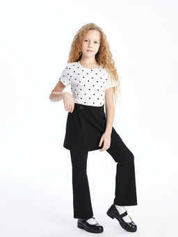 Basic K?z ?ocuk Etekli Tayt - Waikiki фото 2