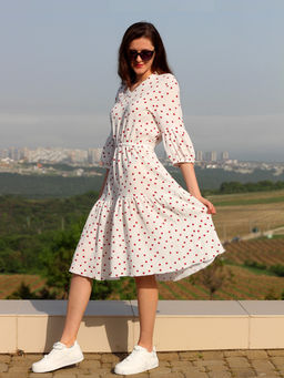 ПЛАТЬЕ ПЛ545 СЕРДЕЧКИ