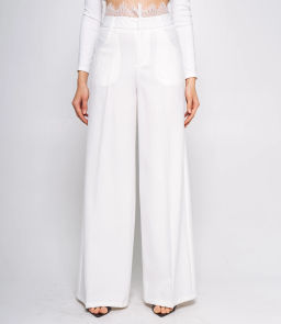 Брюки #КТ16580, белый