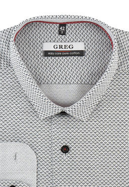 Сорочка мужская длинный рукав GREG 333/131/1091/Z/1p