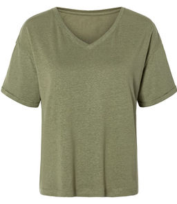 Женская льняная футболка ESMARA  фото 2